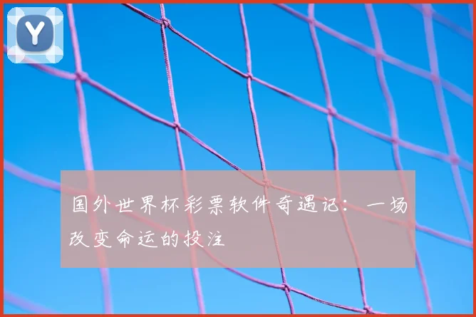国外世界杯彩票软件奇遇记：一场改变命运的投注