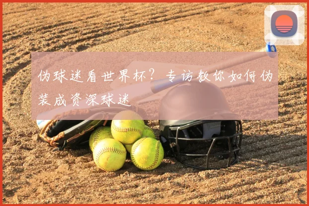 伪球迷看世界杯？专访教你如何伪装成资深球迷