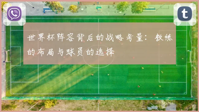 世界杯阵容背后的战略考量：教练的布局与球员的选择